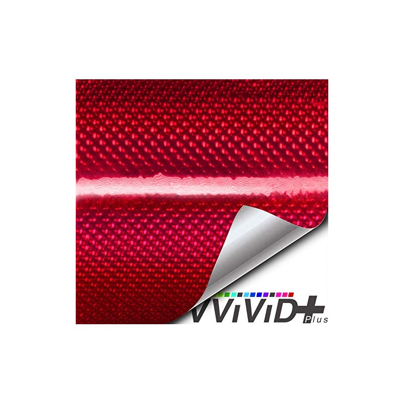 VViViD+ Holographic Weave High-Gloss Vinyl Car Wrap (1.5ft x 5ft,
