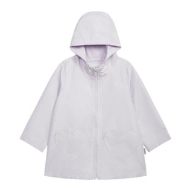 Carter's Girls' Lightweight Raincoat Rain Jacket, Purple