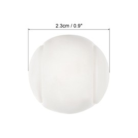 PATIKIL Tennis Vibration Dampener, 3 Pack Tennis Racket Damper Silicone Racket String Shock Damping for Tennis Racket and String, White