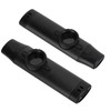 Metal Kazoo Resin Mouthpiece Adjustable Tightness Wind Instrument with Flute