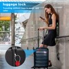 6pcs Combination Padlocks, Padlocks with Code Padlock, Small 3 Digit