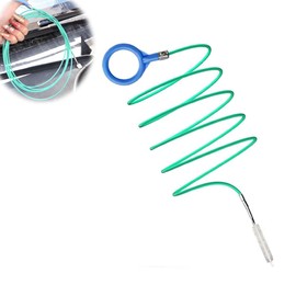 MOCOXYKLXY Air Conditioner Drain Hose Cleans Car Sunroof Drain Cleaning Brush, 16.4 ft (5 m), Automatic Drain Hole Clear, Cleaning Brush Tool, Refrigerator Drain Hole Chestnut