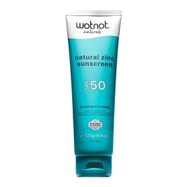 Wotnot Natural Zinc Sunscreen SPF 50, 125g