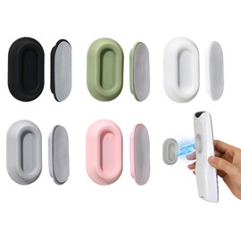 Anlising 6 x Magnetic Remote Control Holder, Remote Control Holder, Magnetic Holder, Remote Control Holder, Holder for Remote Control, Strong Wall Mount Remote Control, for Home, Office (5 Colours)