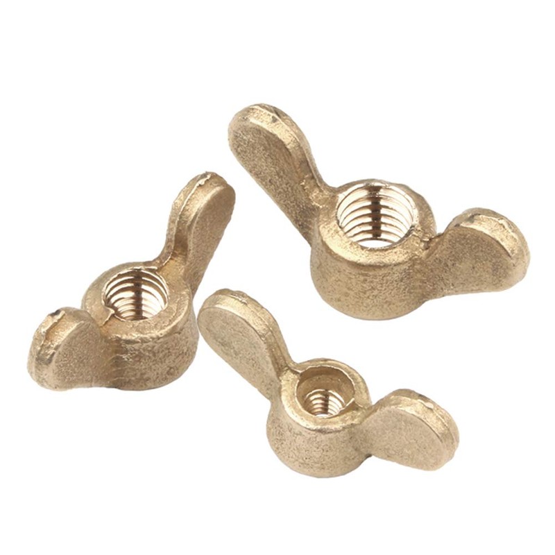 Yudesun Wing Nut Fasteners - Brass Butterfly Nut Bolt Hand