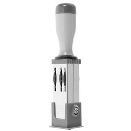 STOBOK Date Stamp Material Self Inking Rubber Stamp Date Rolling Stamper Rubber Stamp Line Dater Signature Stamp Self Inking Date Stamp Date Stamper Portable Date Rolling Stamp Metal