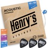 Henrys® Acoustic Guitar Strings 12-53 - Phosphor Bronze Western Guitar