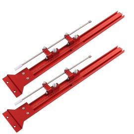 Versatile Aluminum Alloy Rail System for Circular Saw Smooth Back Plate, Locking Design