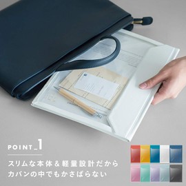 Kingjim Bag-in-Bag Flatty Carrying Case, Standard