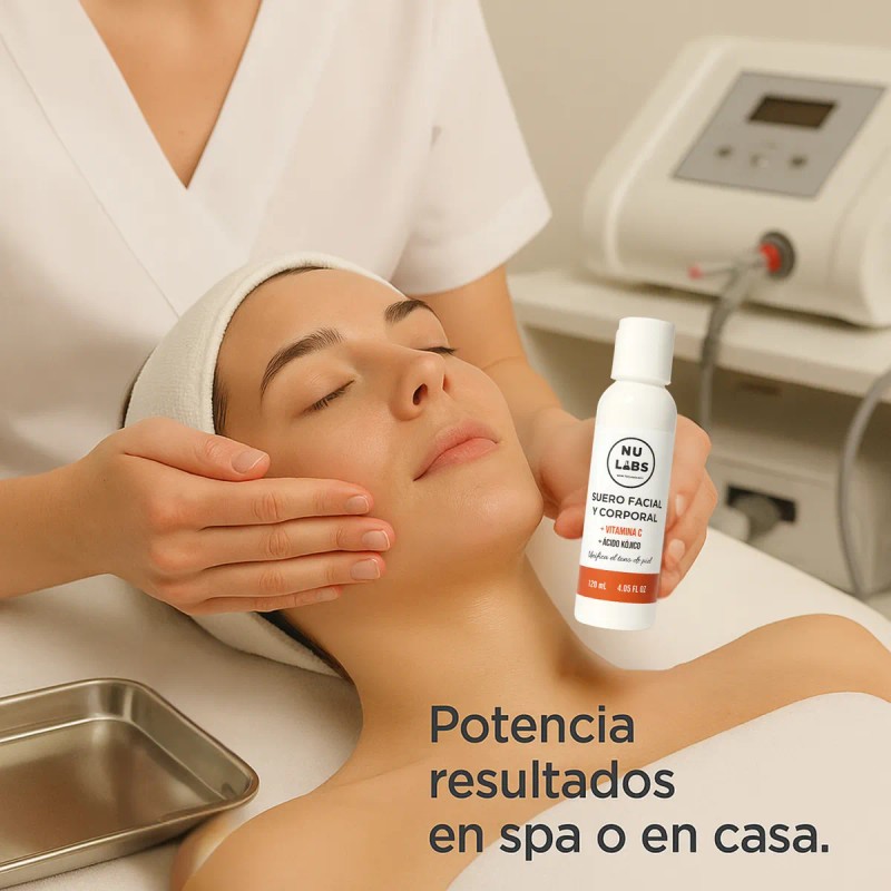 Suero Facial Y Corporal Vitamina C Ácido Kójico 120ml