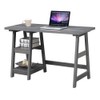 Convenience Concepts Designs2Go Trestle Desk 47" - Modern Desk or