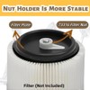 73316 83872 Vacuum Filter Nut and Plate Replacement Kit for