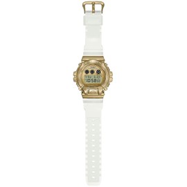Casio DW-6900M-3JF G-Shock Wristwatch, Limited Model / Metal Covered (Clear x Gold), F