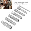 7Pcs Annular Cutter 3 Flute Mag Drill Bit Carbide Steel