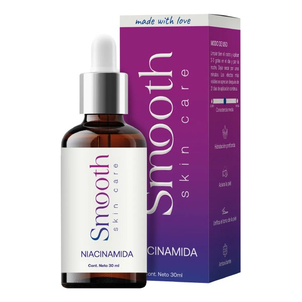 ✨💧 Smooth Skincare Niacinamide Facial Serum – Pore-Minimizing, Balancing &