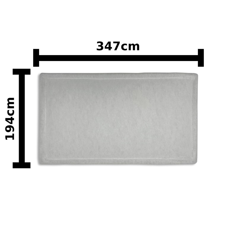 BREEZIE Air Filters for Nuaire MRXBOX95-ECO2 MRXBOX95-WM2 MVHR - 194mm