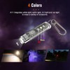 NICRON K11 Rechargeable Keychain Flashlight Lightweight,400 Hight Lumen with Extra