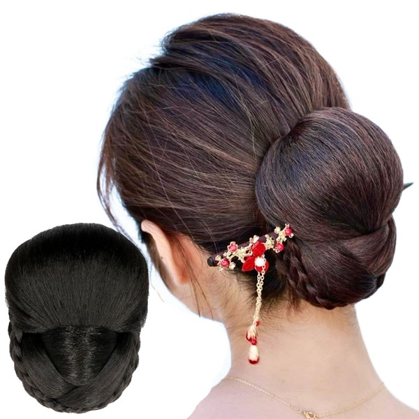 Luce brillare Kimono Wig, Aoi, Chignon, Bun Wig, Kimono Wig,