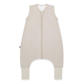 emma & noah Sleeping Bag with Envelope Feet (Essential Beige, 110)