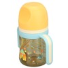 Wide Neck Sippy Straw Bottle Spill Proof Easy Grip Training