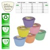 Just Pudding Basins Pastel Colours 1/2 Pint 0.5pt Basin and