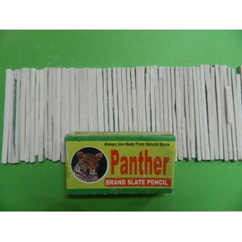 Panther Brand, Slate Pencil, Chalk Made from Natural, India Saleti 200 gr.