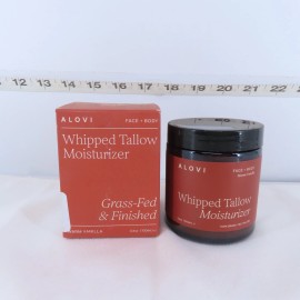 ALOVI WHIPPED TALLOW MOISTURIZER MANUKA HONEY CALENDULA ALMOND VANILLA SCENT