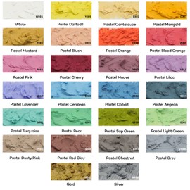 MONT MARTE Extra Soft Oil Pastels Macaron Hues Premium 26pc, Assorted Pastel & Metallic Colors, Vibrant, Buttery, Versatile Art Pastels for Blending, layering & Shading, Coloring, Sketching