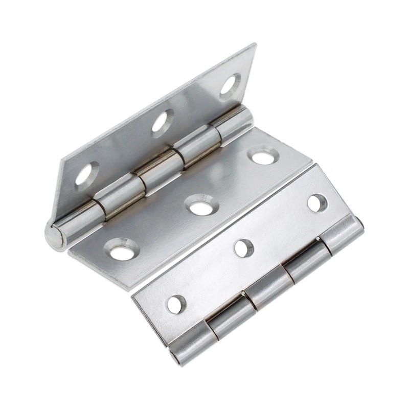Infinity Decor Pair of 3 Inch (75mm) Steel Butt Hinges