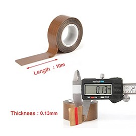 TOOLSTAR High Temperature Tape 30mm x 10m High Temperature Tape PTFE Tape Heat Resistant -70℃ - 260℃ for Vacuum Hand Pulse Sealer (Pack of 1)