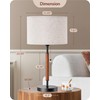 EDISHINE Mid Century Table Lamp Set of 2, Pull Chain