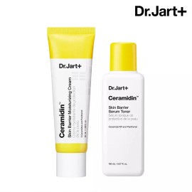 Dr. Jart+ 닥터자르트 세라마이딘 스킨 베리어 모이스처라이징 크림 50ml+세럼 토너 150ml Dr. Jart+ Ceramidin Skin Barrier Moisturizing Cream 50ml + Serum Toner 150ml