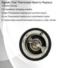 90916-03046 Engine Coolant Thermostat Fit for Toyota Camry Celica Corolla