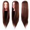 Hair Training Head, Heat Resistant Mannequin Wig Cosmetology Doll Head