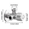 Angle Valve with Raw Belt, Angle Valve 1/2 Inch, Water