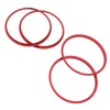 4pcs AC Vent Ring Outer Trim Aluminum Alloy Air Conditioning