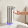 SUNLY Automatic Foam Soap Dispenser, 0.2s Fast Sensor, USB-C Rechargeable,