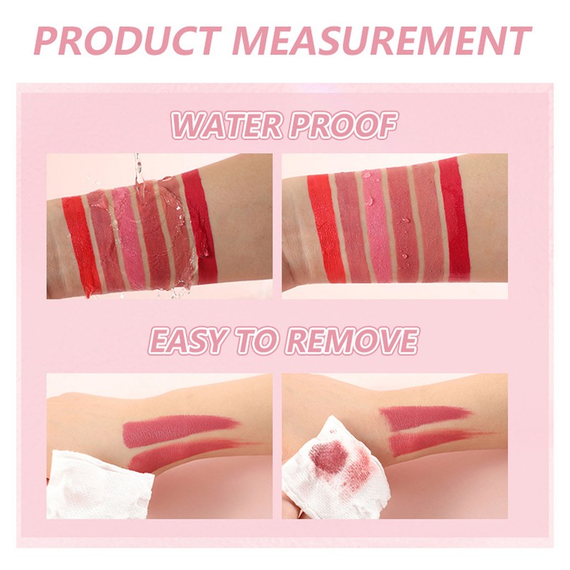 6Pcs Lip Gloss Set 6 Colors Hydrating Nourishing Long Lasting