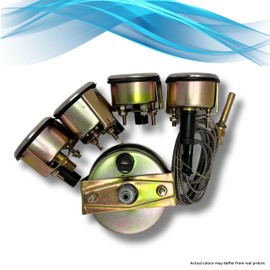 Massey Ferguson Tractor Replacement Gauge Kit + Tachometer Anti Clockwise | Oil Pressure | Fuel | Water Temperature | and Ammeter Fits in 35, 133, 135, 140