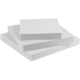 Seebauer living® Foam Pad Light, RG26/40, Foam Cushion in Various Sizes for Furniture and Pallet Furniture, Made of PU Foam, Stable and Durable, 35 x 35 x 4 cm