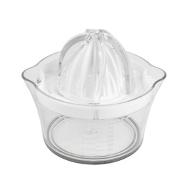 Salter 4-in-1 Citrus Juicer – Non-Slip Base, 2 Reamer Sizes, Separate Eggs, Juice Extractor, Stainless-Steel Zester, Fresh Orange Juice, Perfect for Egg White Omelettes, Salad Dressings, Juice, Zest