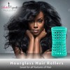 BellaCapelliUSA.com Hourglass All Hair Types Unisex Rollers- Aqua HGR 32mm/1.26in