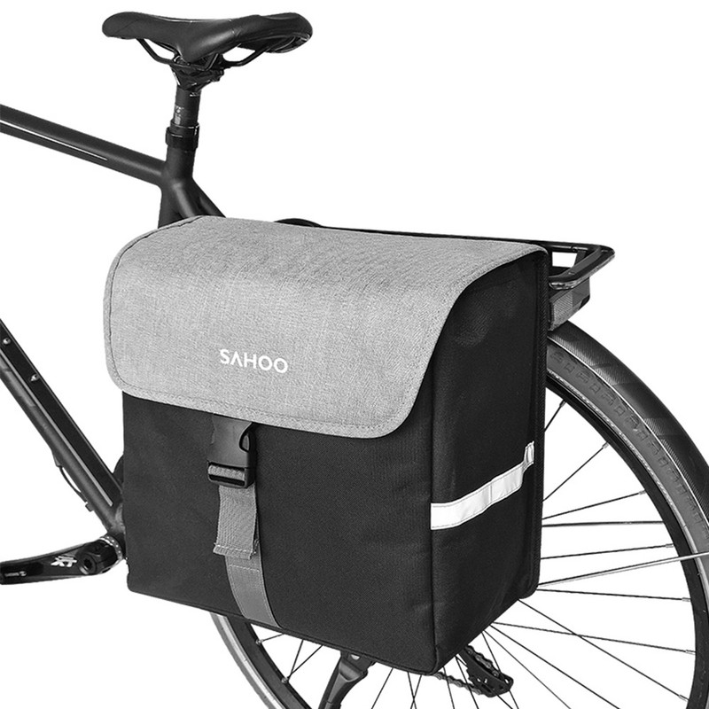 Bike Rear Seat Bag 20L Large Capacity Bicycle Rear Rack