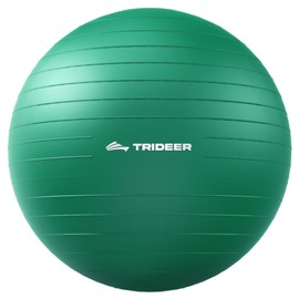 Trideer Exercise Ball for Physical Therapy, Yoga, & Workout Fitness - Core Strength, Balance & Flexibility