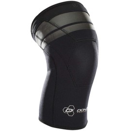 DonJoy Performance ANAFORM 2mm Closed Patella Knee Brace Sleeve, Black, Small