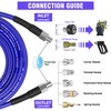 NIFUAL 100FT Sewer Jetter Kit for Pressure Washer, 5800PSI Drain