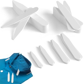 Varillas Para Cuello De Camisa, 250 Piezas Con 4 Tamaños, Adaptables A Diferentes Tipos De Cuello, Ideal Para Uso De Oficina Y Viaje, Para Hombres Profesionales