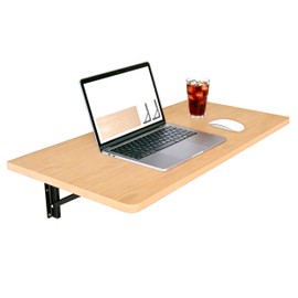 CHZHWFDC Wall Mounted Folding Table, 15.7"x31.5", 100 LBS Load