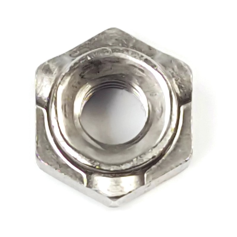Hex Weld Nuts Steel Long Pilot 3 Projections - UNC