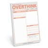 Knock Knock What (Not) to Overthink Pad: Daily Task Tracker